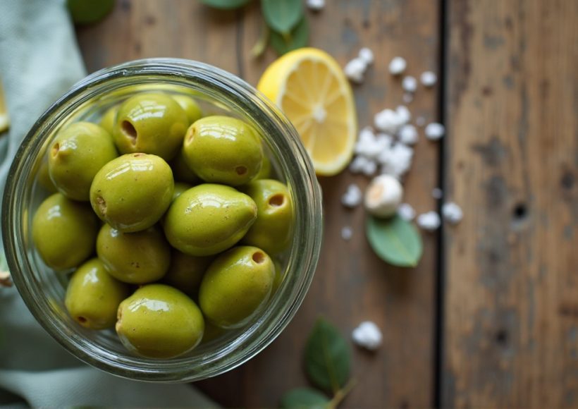 طريقة الزيتون الأخضر: دليل منزلي خطوة بخطوة