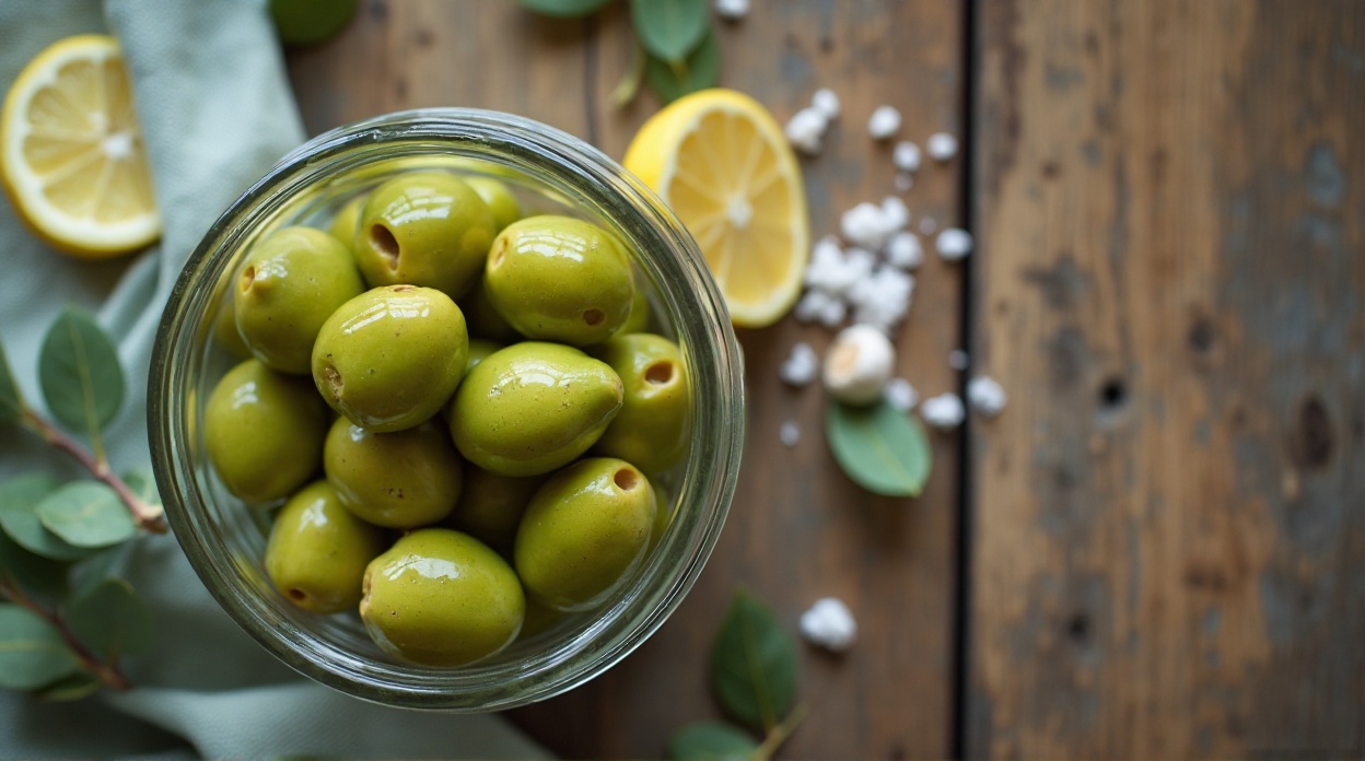 طريقة الزيتون الأخضر: دليل منزلي خطوة بخطوة