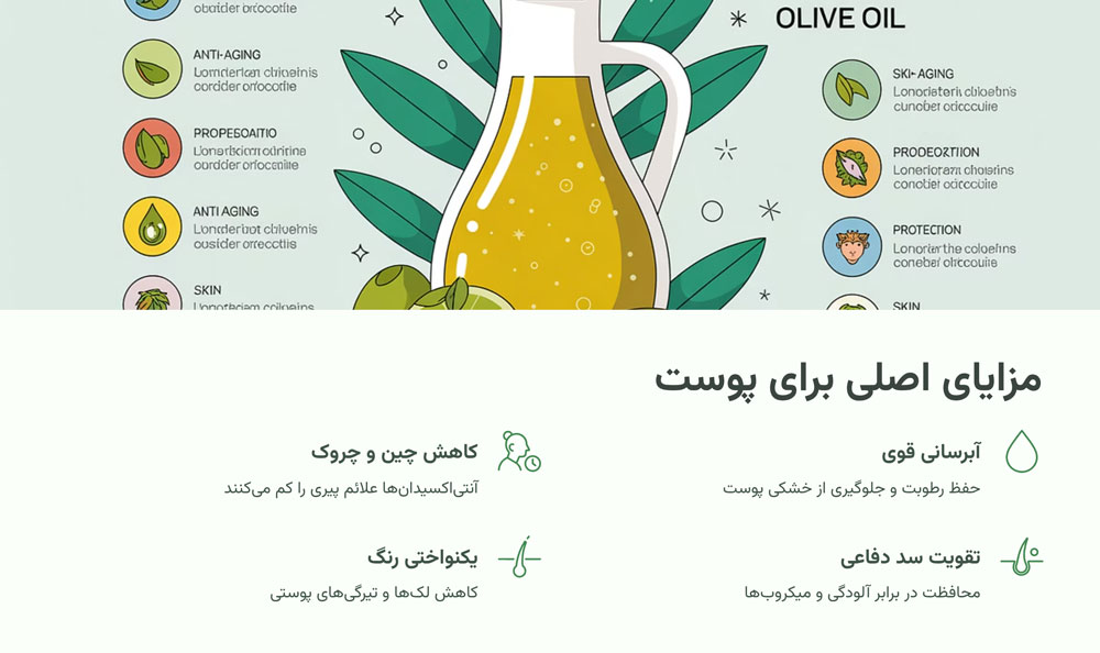 مزایای اصلی برای پوست